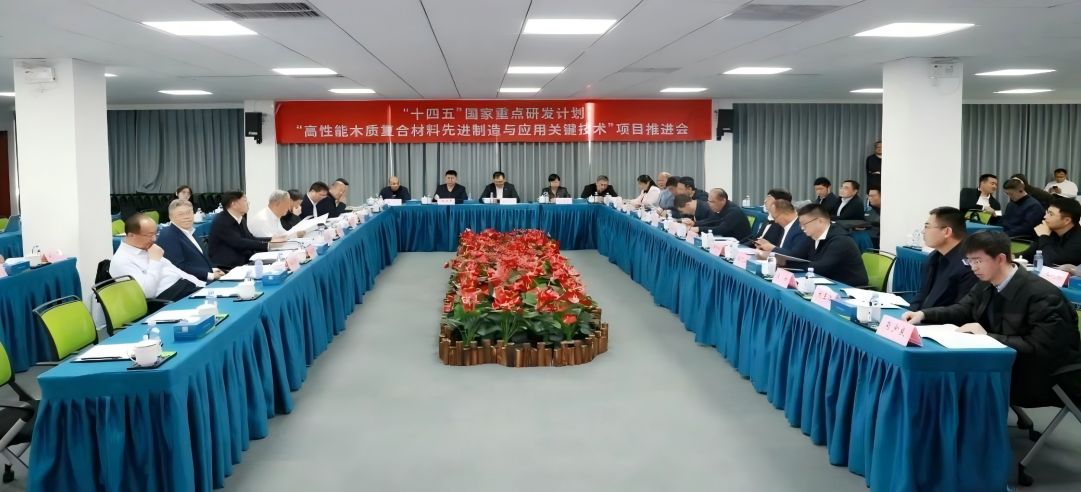 “十四五”国家重点研发计划“高性能木质复合材料先进制造与应用关键技术”项目推进会于新港集团顺利召开！